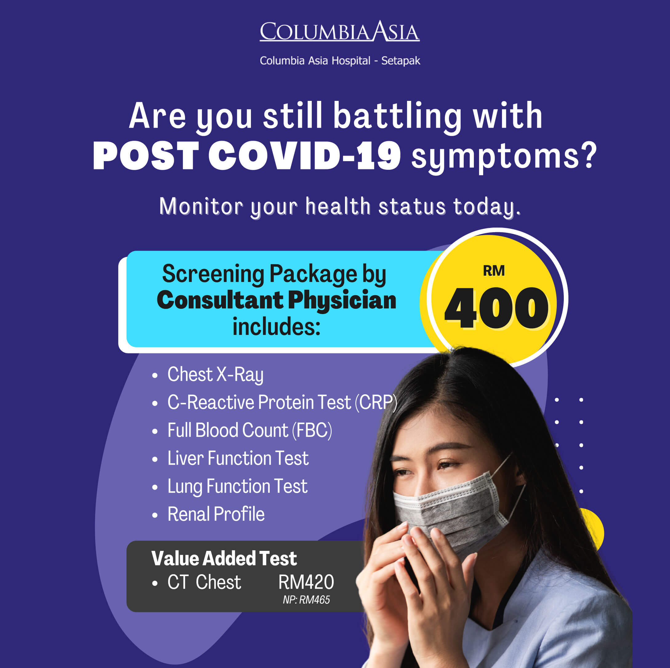 Covid 19 Care Support Columbia Asia Hospital Malaysia