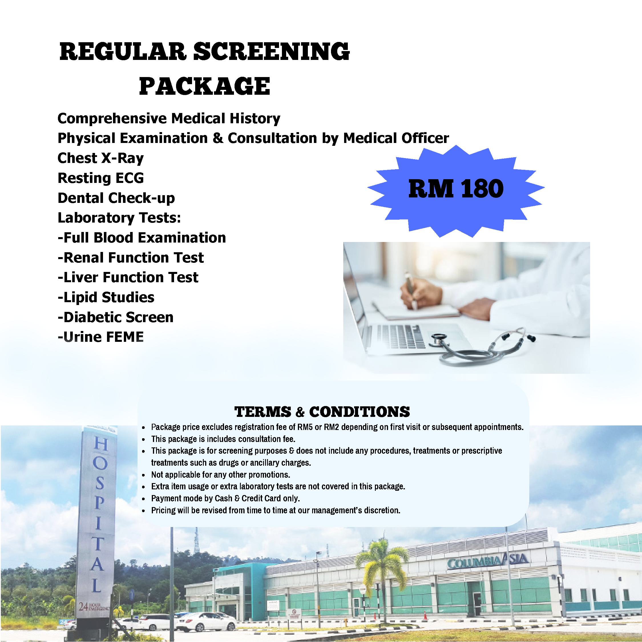 Health Screening Package - Columbia Asia Hospital I Private Hospital in  Malaysia