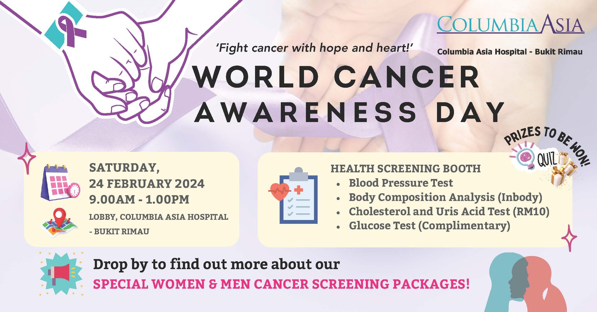 World Cancer Awareness Day - Columbia Asia Hospital I Private Hospital ...