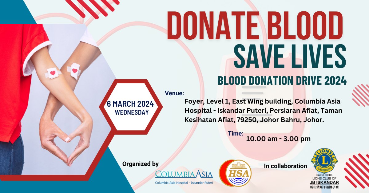 Blood Donation Drive - June 2023 - Columbia Asia Hospital I Private ...